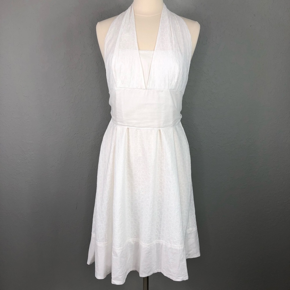 ⬇️$39 Calvin Klein White Halter Dress